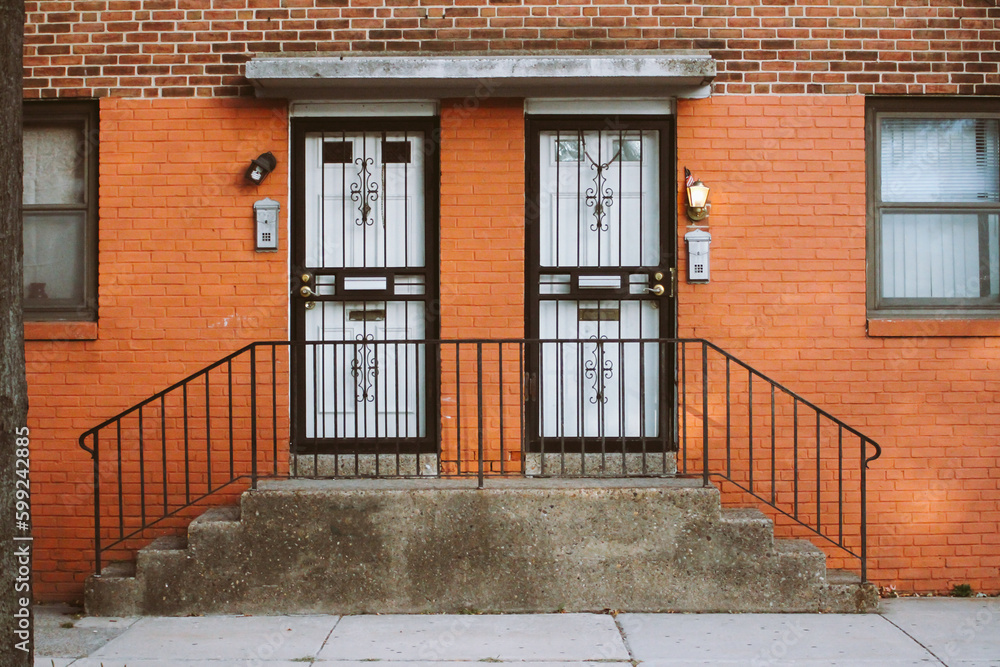 two front doors side by side two front doors side by side