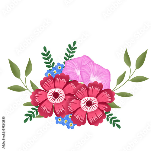 flower bouquet illustration