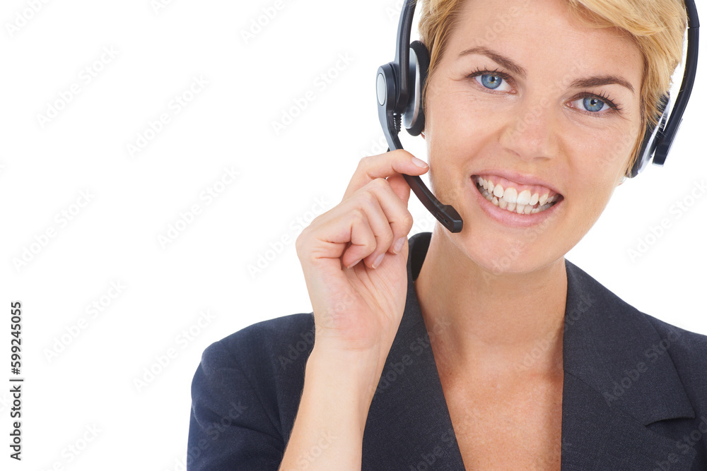 How can I help. Portrait of an attractive young call center agent. How can I help. Portrait of an attractive young call center agent.