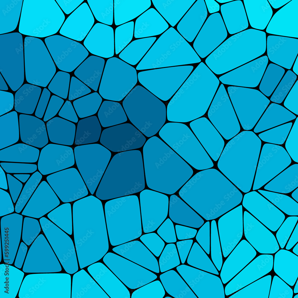 Stone plate paving pattern. Abstract geometric colorful shapes ornament vector texture. Blue Pebbls. eps 10 Stone plate paving pattern. Abstract geometric colorful shapes ornament vector texture. Blue Pebbls. eps 10