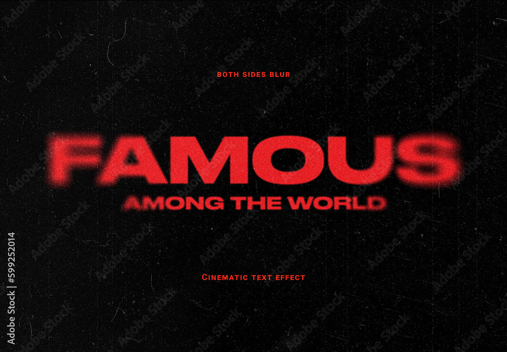 Art Deco Text Effect Mockup Stock Template | Adobe Stock