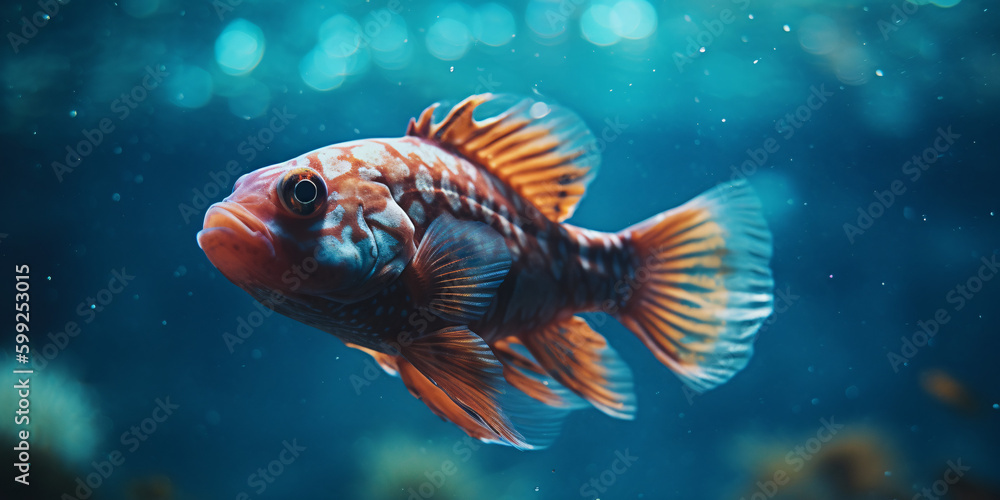 Fototapeta premium fish iin the ocean