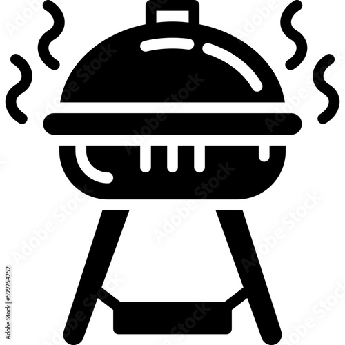 barbecue solid icon