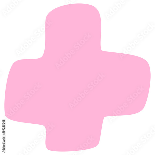 Hand Drawn Organic Shape 