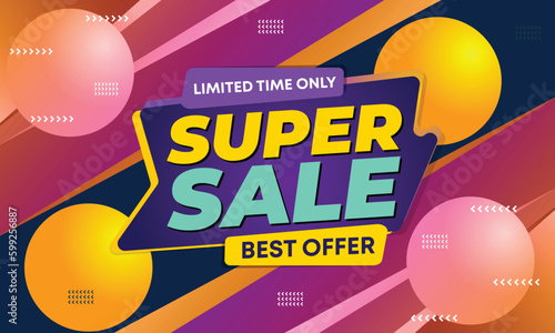 flash sale discount banner template promotion posts. super sale banner template design. web banner for mega sale promotion discount sale banner. end of season special offer banner