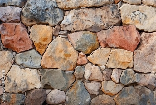 stone wall texture  generative ai