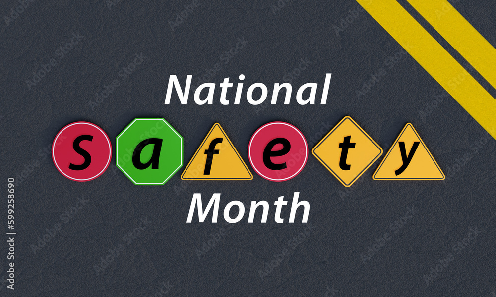 National safety month is observed every year in June to remind us the