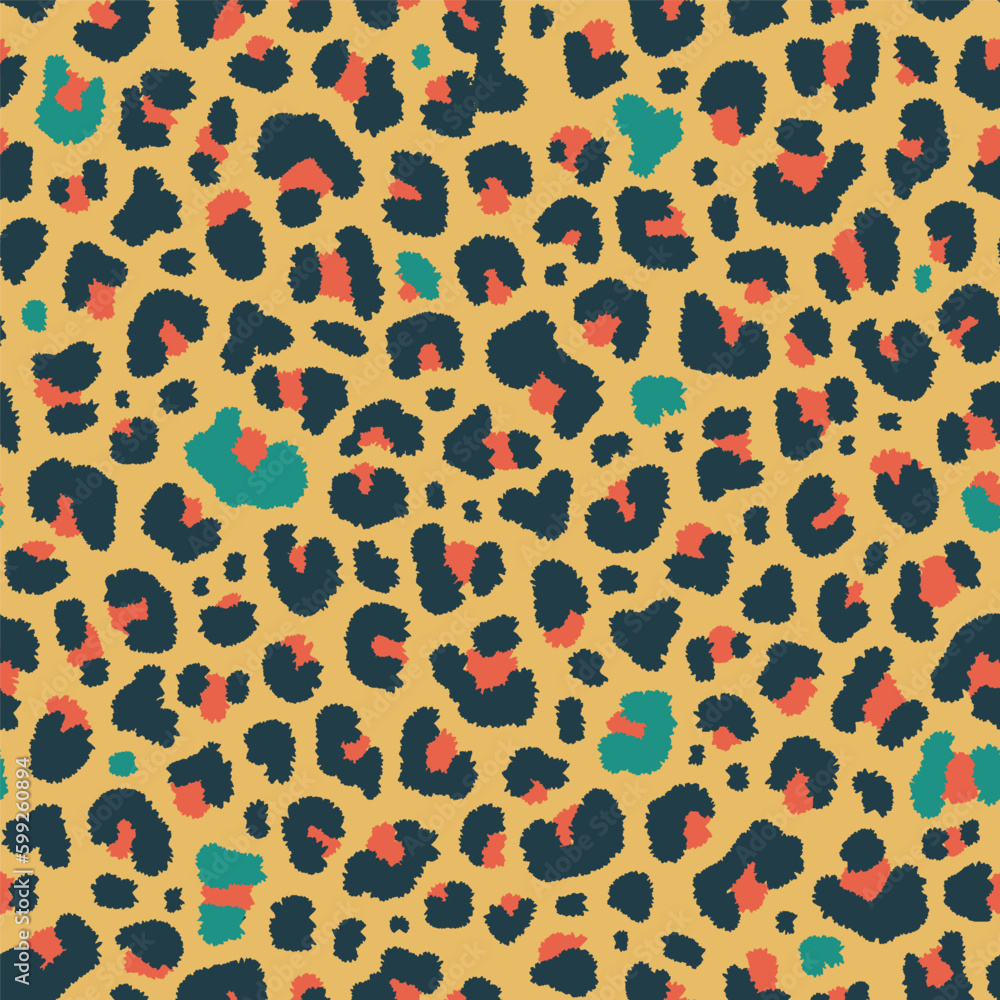 Abstract vector animal skin leopard seamless pattern design. Jaguar, leopard, cheetah, panther fur. Seamless camouflage background. Abstract vector animal skin leopard seamless pattern design. Jaguar, leopard, cheetah, panther fur. Seamless camouflage background.