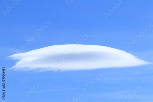 Cloud on blue sky