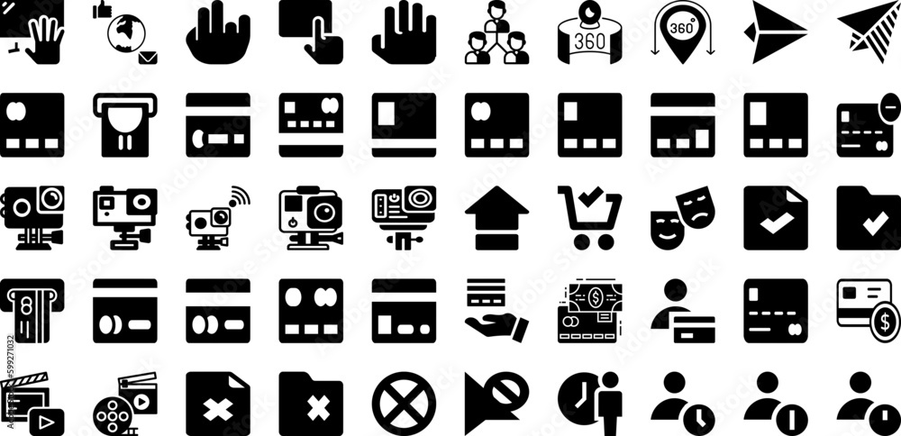 Action Icon Set Isolated Silhouette Solid Icons With Icon, Line, Sign, Vector, Symbol, Action, Design Infographic Simple Vector Illustration Action Icon Set Isolated Silhouette Solid Icons With Icon, Line, Sign, Vector, Symbol, Action, Design Infographic Simple Vector Illustration