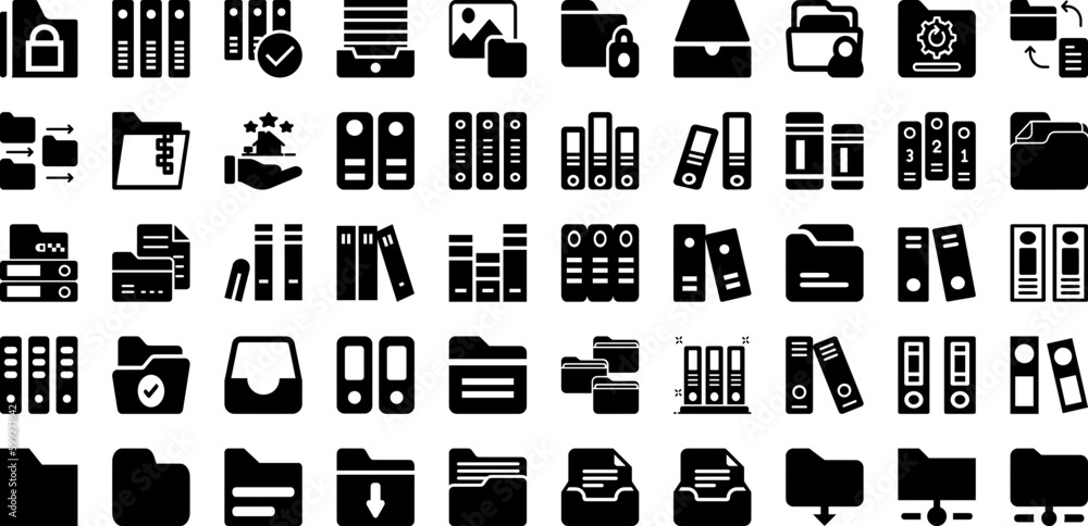 Archive Icon Set Isolated Silhouette Solid Icons With Business, Sign, Vector, Archive, Document, File, Icon Infographic Simple Vector Illustration Archive Icon Set Isolated Silhouette Solid Icons With Business, Sign, Vector, Archive, Document, File, Icon Infographic Simple Vector Illustration