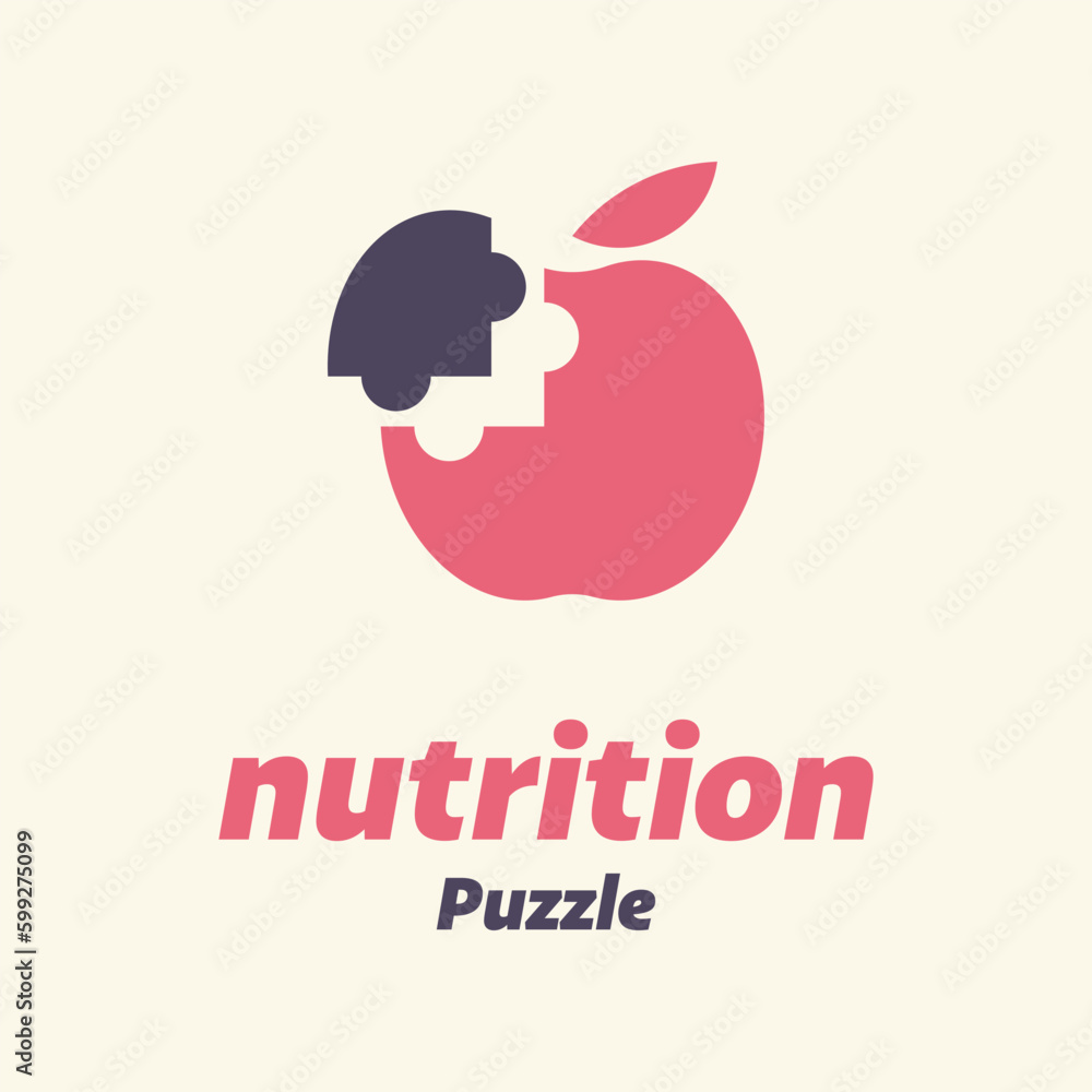 Apple Puzzle Logo Apple Puzzle Logo