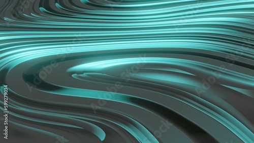 3d abstract blue background with waves