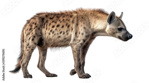 Valokuva hyena transparent background, png