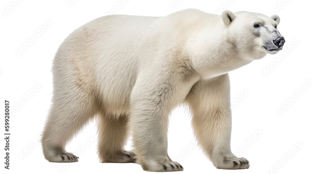 polar bear transparent background, png Stock Illustration | Adobe Stock