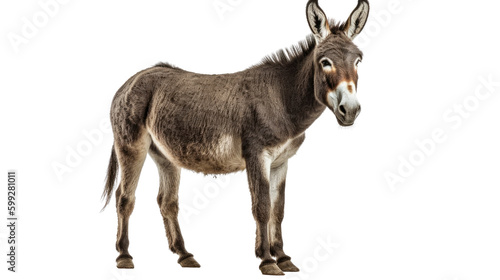 Foto donkey transparent background, png