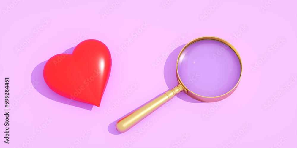 3d heart love concept 3d heart love concept