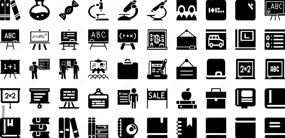 School Icon Set Isolated Silhouette Solid Icons With Icon, School, College, Vector, Set, Education, University Infographic Simple Vector Illustration School Icon Set Isolated Silhouette Solid Icons With Icon, School, College, Vector, Set, Education, University Infographic Simple Vector Illustration