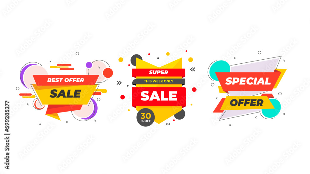 3 Special Offer Sale Banners. Black Friday. Vector Graphic Templates. 3 Special Offer Sale Banners. Black Friday. Vector Graphic Templates.