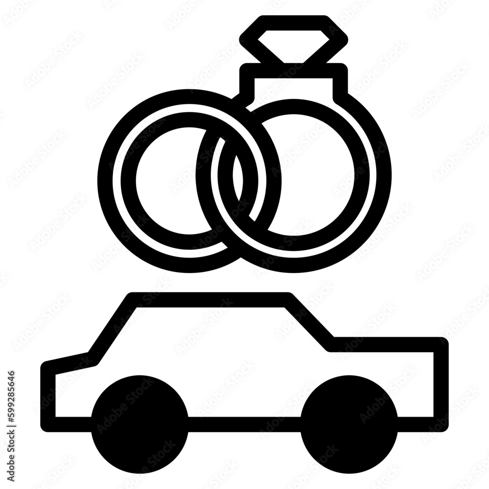 wedding car dualtone 