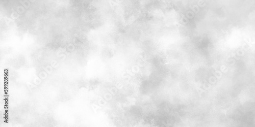 Abstract cloudy silver ink effect white paper texture, Old and grainy white or grey grunge texture, black and whiter background with puffy smoke, white background illustration.