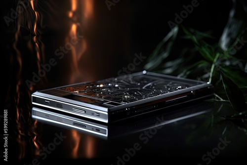 An innovative photograph that celebrates technology