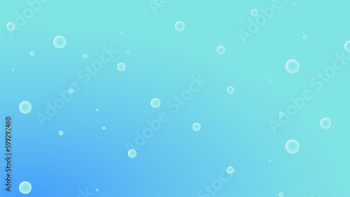 Water Aqua Abstract Background. BG Blue Liquid Aquarium Drink. Oxygen Soda Oil Gasoline . Clean Petroleum Pattern Vector Design.