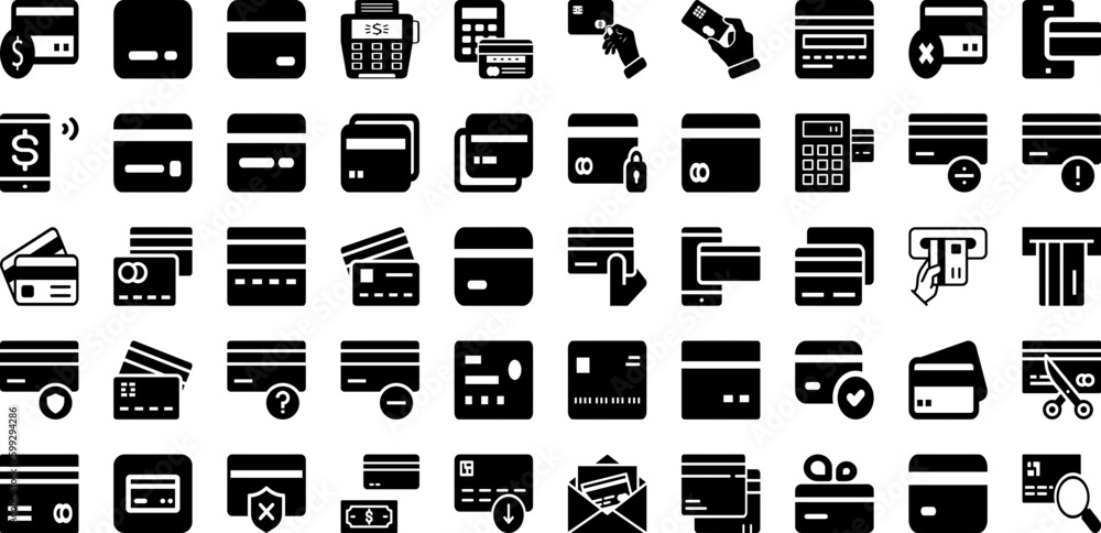 Debit Icon Set Isolated Silhouette Solid Icons With Business, Payment, Icon, Financial, Debit, Bank, Credit Infographic Simple Vector Illustration Debit Icon Set Isolated Silhouette Solid Icons With Business, Payment, Icon, Financial, Debit, Bank, Credit Infographic Simple Vector Illustration
