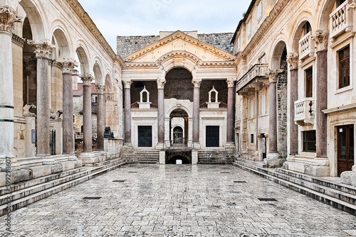 Photos Peristyle in Diocletian's Palace in Split, Croatia