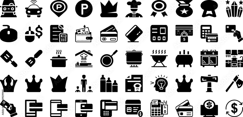 King Icon Set Isolated Silhouette Solid Icons With Symbol, Illustration, Vector, King, Crown, Sign, Icon Infographic Simple Vector Illustration King Icon Set Isolated Silhouette Solid Icons With Symbol, Illustration, Vector, King, Crown, Sign, Icon Infographic Simple Vector Illustration