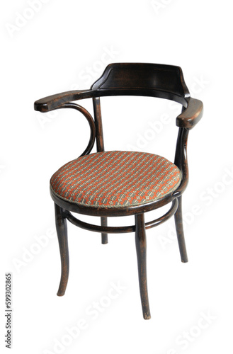 Art nouveau bentwood armchair from Thonet. Early 1900.   photo