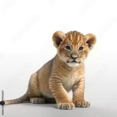 lion  baby  young  kitten  animal  pet  isolated  feline  domestic  fur  white  kitty  pets  cute  mammal  sitting  small  fluffy  animals  young  baby  looking  white background  furry  black  purebr