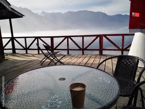 cafe on the sea