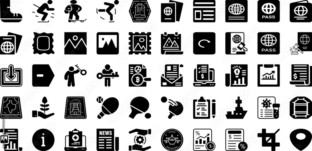 Port Icon Set Isolated Silhouette Solid Icons With Ship, Set, Line, Icon, Cargo, Vector, Port Infographic Simple Vector Illustration Port Icon Set Isolated Silhouette Solid Icons With Ship, Set, Line, Icon, Cargo, Vector, Port Infographic Simple Vector Illustration