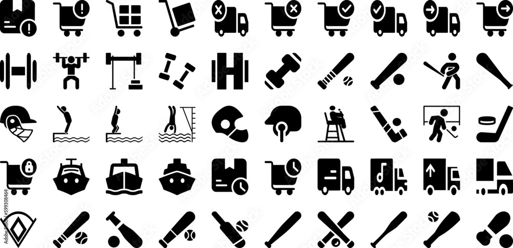 Sport Icon Set Isolated Silhouette Solid Icons With Tennis, Set, Vector, Symbol, Sport, Football, Icon Infographic Simple Vector Illustration Sport Icon Set Isolated Silhouette Solid Icons With Tennis, Set, Vector, Symbol, Sport, Football, Icon Infographic Simple Vector Illustration