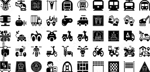 Sport Icon Set Isolated Silhouette Solid Icons With Football, Sport, Vector, Icon, Symbol, Set, Tennis Infographic Simple Vector Illustration