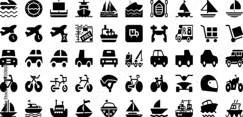 Sport Icon Set Isolated Silhouette Solid Icons With Vector, Symbol, Sport, Set, Football, Icon, Tennis Infographic Simple Vector Illustration