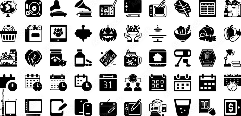 Table Icon Set Isolated Silhouette Solid Icons With Office, Vector, Symbol, Table, Room, Icon, Design Infographic Simple Vector Illustration Table Icon Set Isolated Silhouette Solid Icons With Office, Vector, Symbol, Table, Room, Icon, Design Infographic Simple Vector Illustration