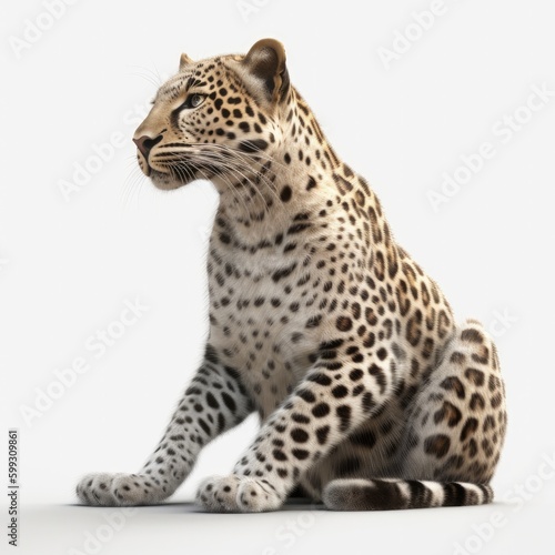 leopard, animal, cat, wildlife, predator, wild, jaguar, nature, mammal, feline, zoo, spots, big cat, safari, panthera pardus, carnivore, spotted, white, hunter, fur, white background, dangerous, anima