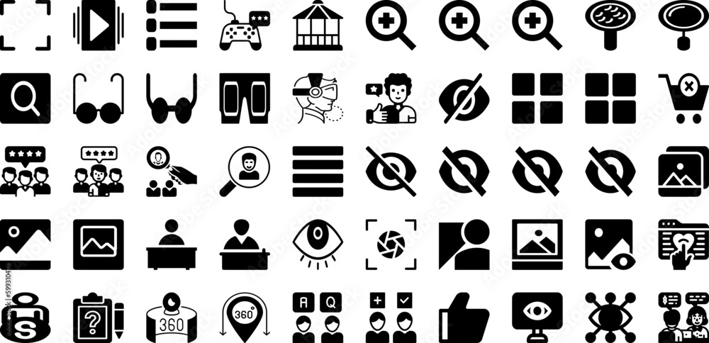 View Icon Set Isolated Silhouette Solid Icons With Outline, Sign, Web, Symbol, Vector, View, Icon Infographic Simple Vector Illustration View Icon Set Isolated Silhouette Solid Icons With Outline, Sign, Web, Symbol, Vector, View, Icon Infographic Simple Vector Illustration