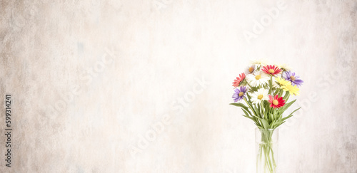 bouquet of flowers - generative ai
