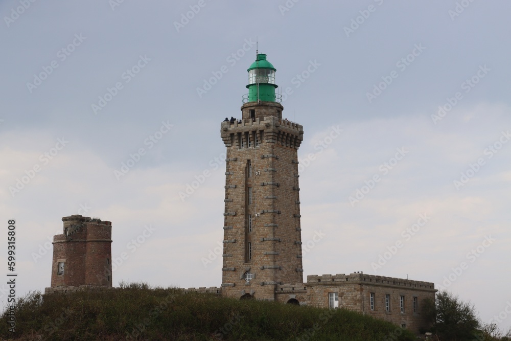 Cap Frehel lighthouse in Brittany 