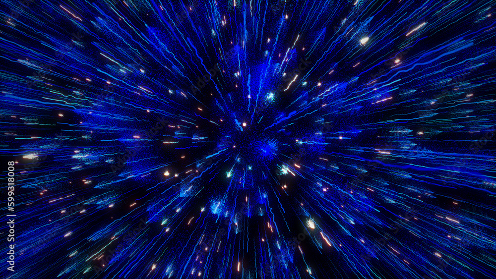 Blue Magical Explosion Blue Magical Explosion