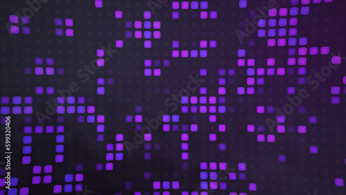 Purple Dots Background