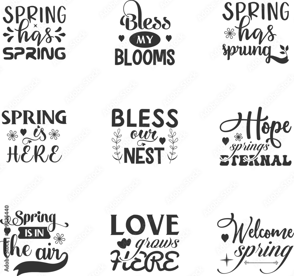 Spring SVG New Work Bundle.EPS File Spring SVG New Work Bundle.EPS File
