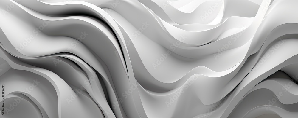 Aperturee Fluid Orange White Gradient Wave Rectangle Tablecloth