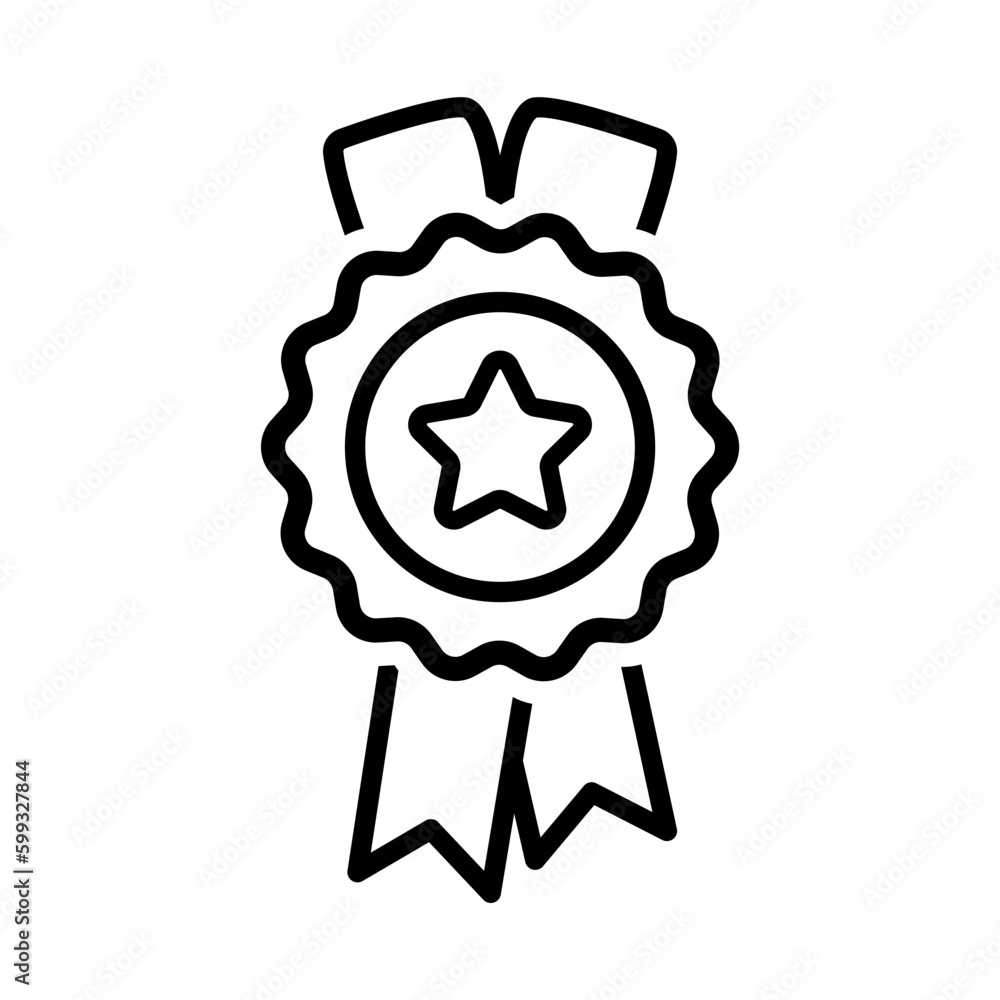 Winning award in line style icon, winning, prize, medal, badge, prize, achievement, seal, quality, star, certified medal symbol. badge with ribbons simple black style sign for apps and website, Winning award in line style icon, winning, prize, medal, badge, prize, achievement, seal, quality, star, certified medal symbol. badge with ribbons simple black style sign for apps and website,