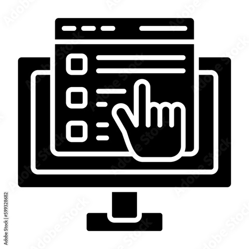 Online Survey Icon