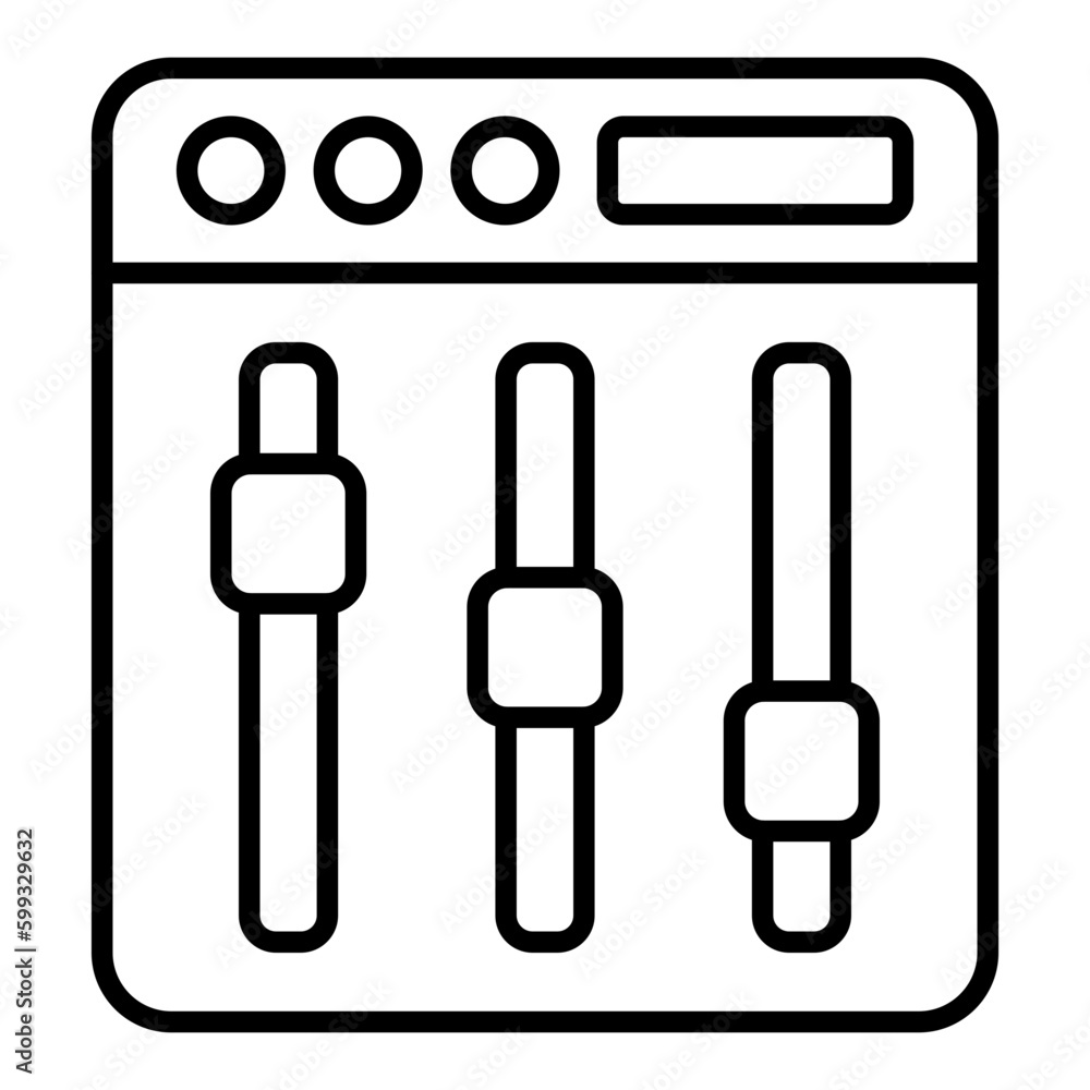 Mixer Icon Mixer Icon