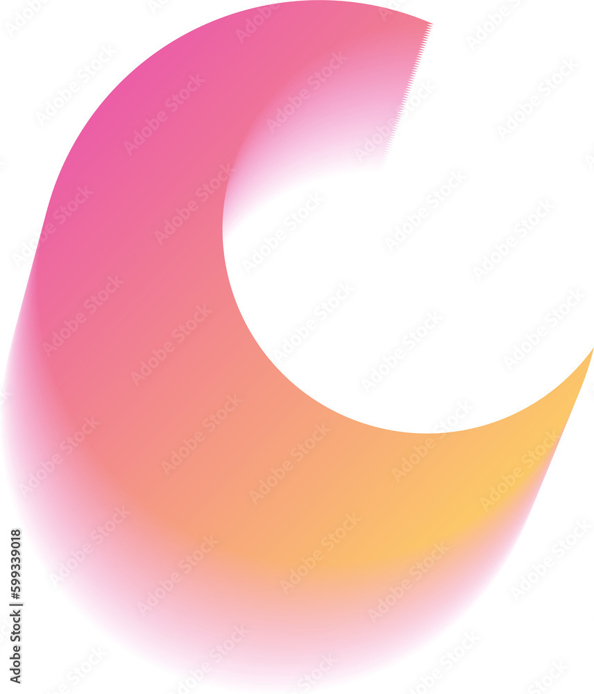 Y2k gradient moon. Holographic soft aura. Blurred aesthetic shape. Y2k gradient moon. Holographic soft aura. Blurred aesthetic shape.
